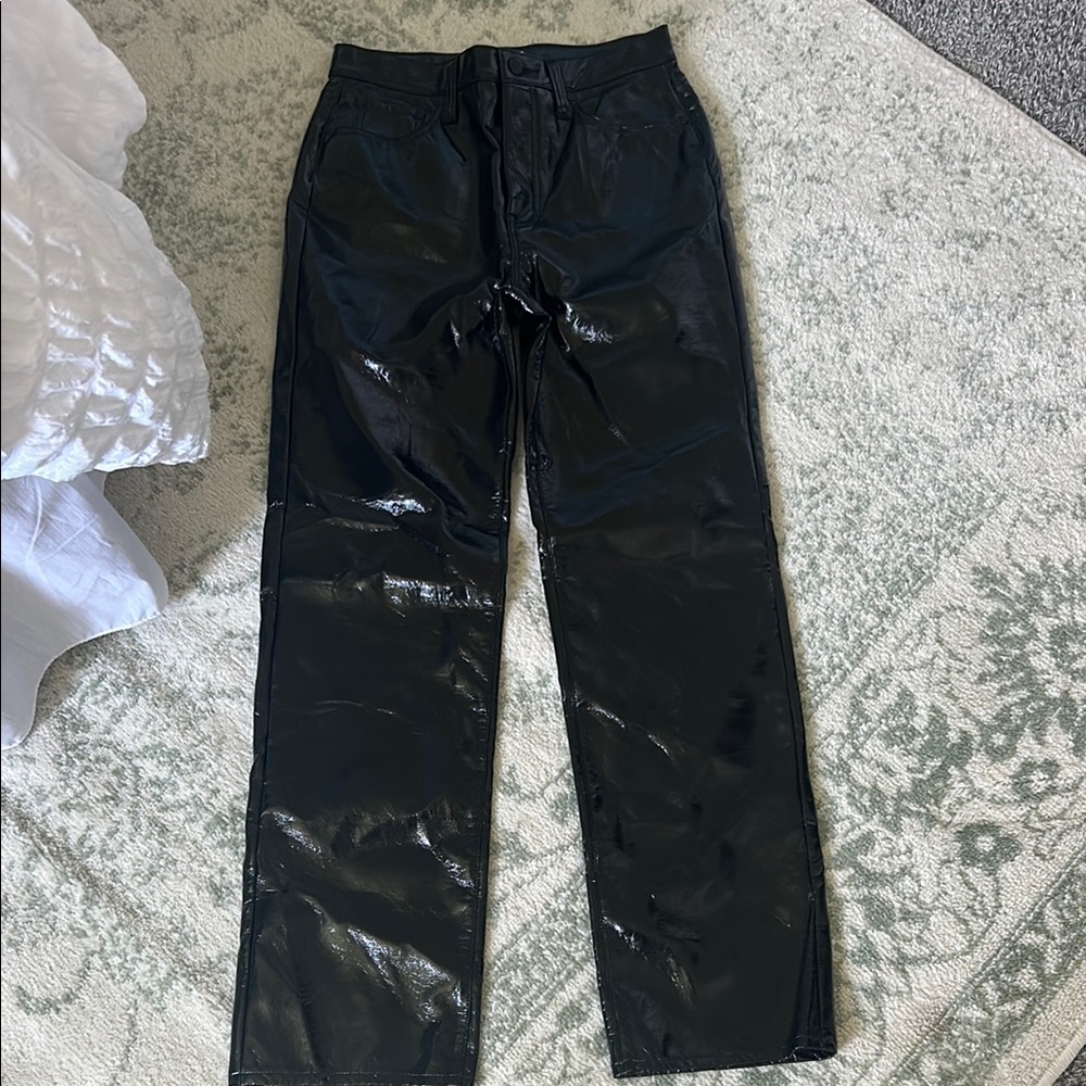 Pistola Black Leather Pants
